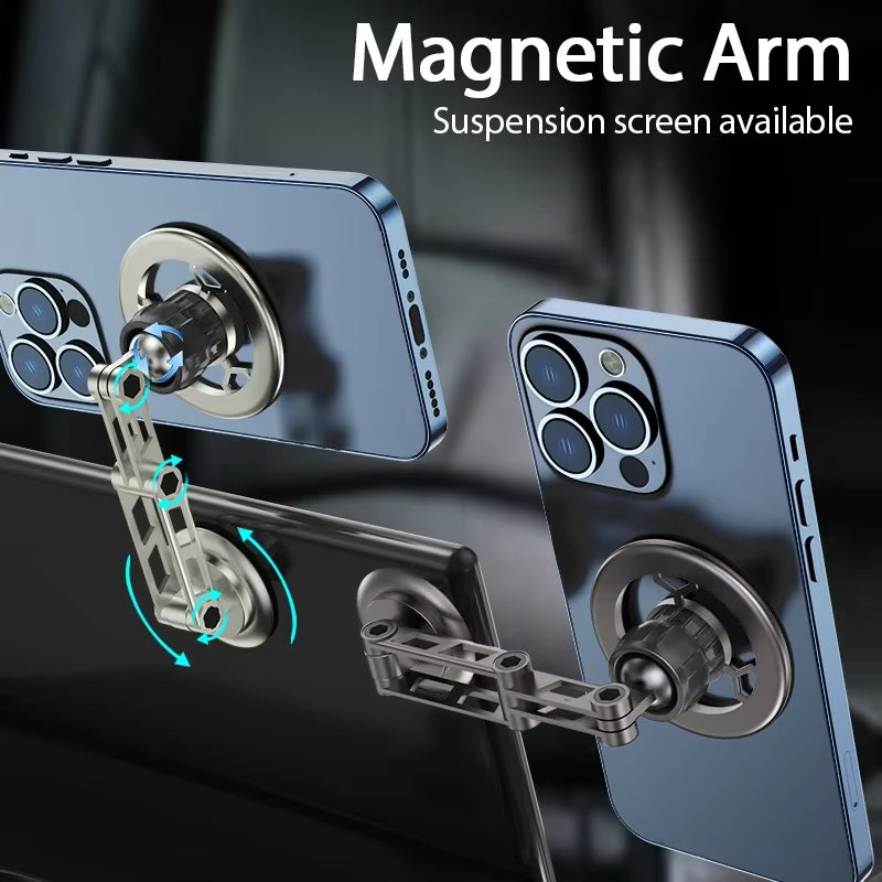 360° Rotation Magnetic Car Phone Holder Instrument Desk Support in Car for Iphone 15 14 13 12 Pro Max X Samsung Xiaomi