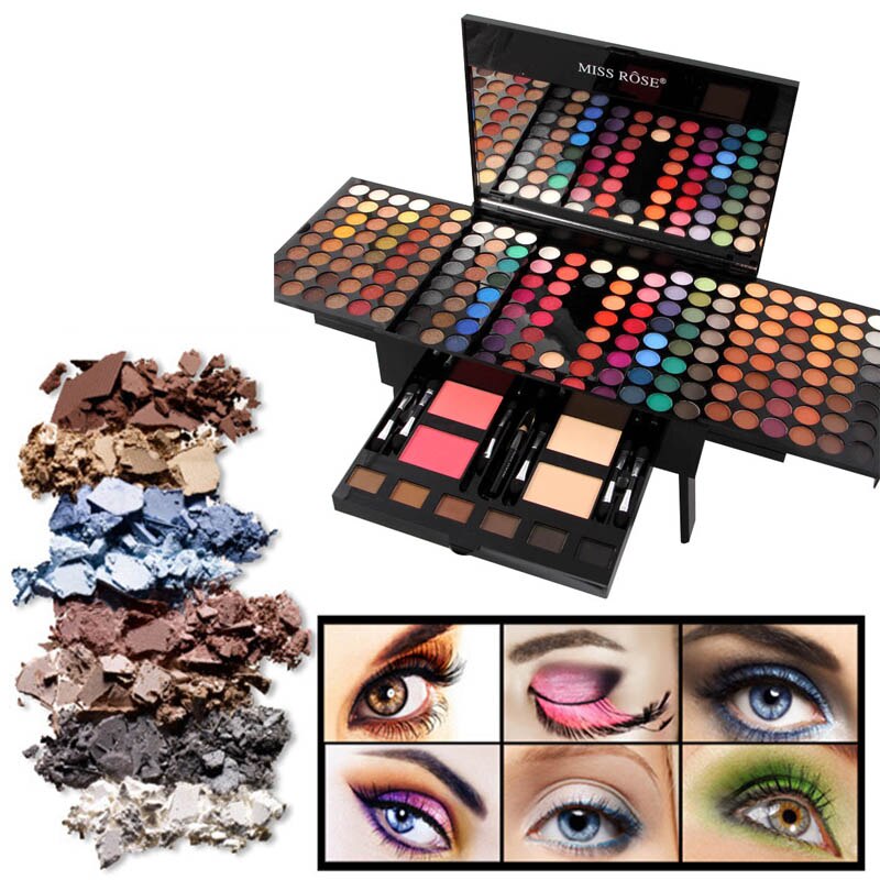 180 Colors Makeup Palette – Eyeshadow & Blush Set