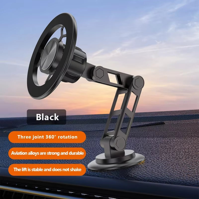 360° Rotation Magnetic Car Phone Holder Instrument Desk Support in Car for Iphone 15 14 13 12 Pro Max X Samsung Xiaomi