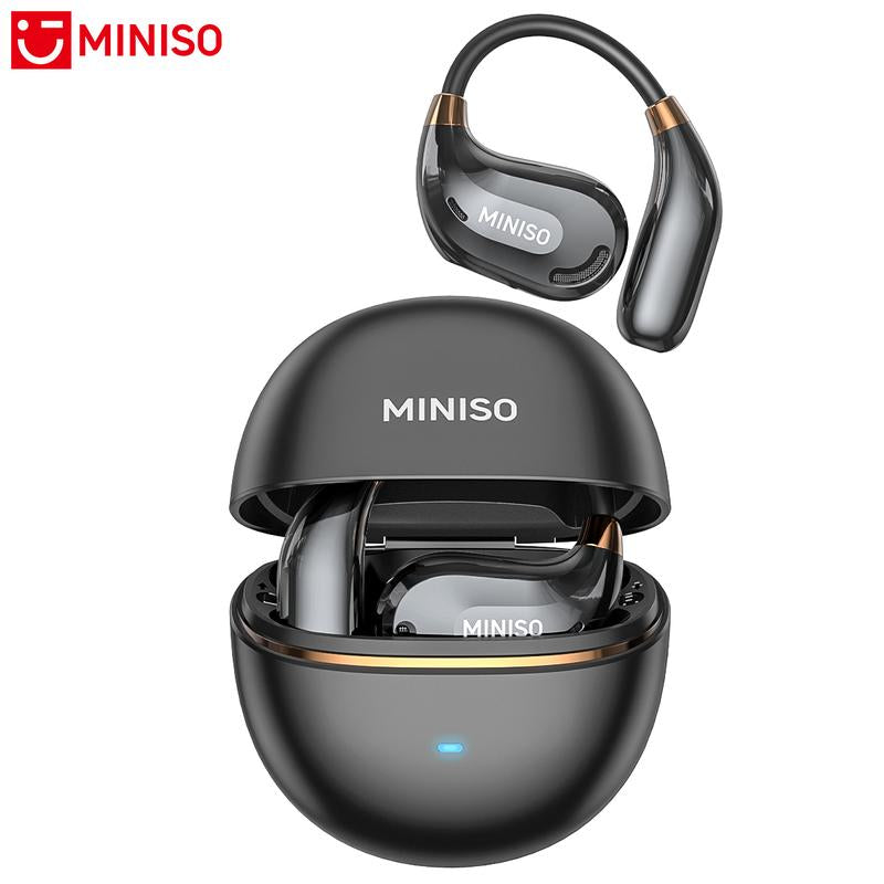 MINISO MS209 Wireless Bluetooth Earbuds, Bluetooth 6.0, OWS Earphones , Sports Headphones, Built-In Microphone, Compatible with Android/Ios
