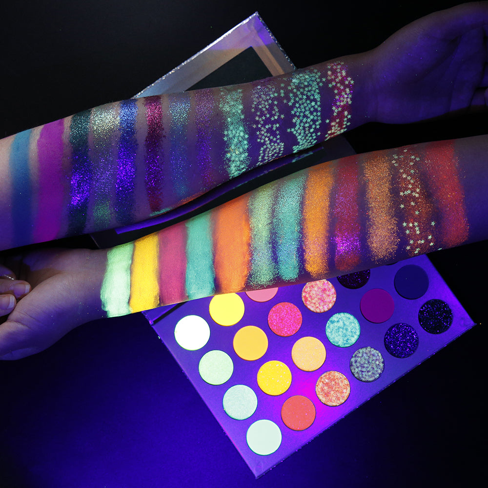 Glow Eyeshadow Palette – High Pigment Shimmer