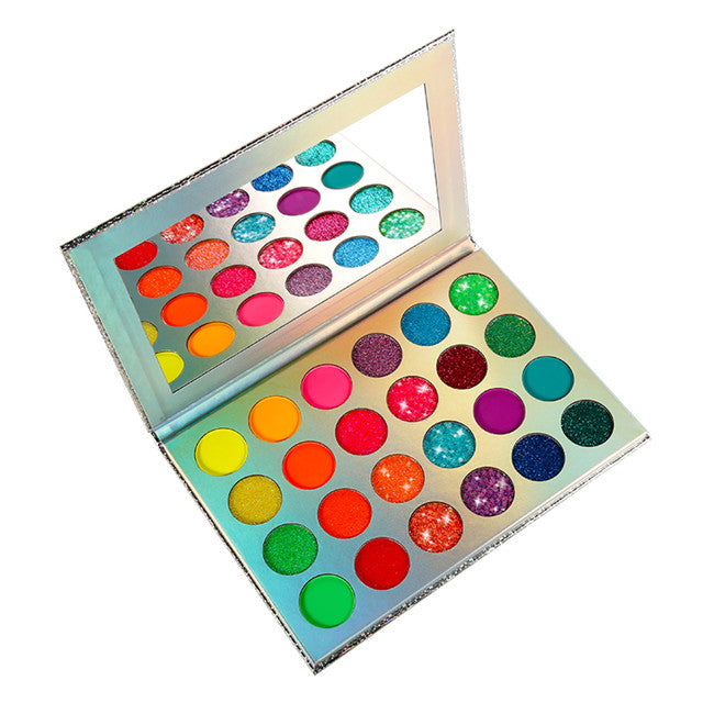 Glow Eyeshadow Palette – High Pigment Shimmer