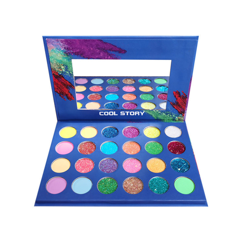 Glow Eyeshadow Palette – High Pigment Shimmer