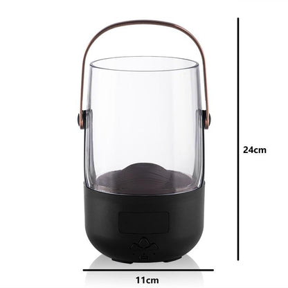 Cozy Nights Redefined 200ML Vintage Flame Diffuser with Programmable Aromatherapy & Safety Auto-Off