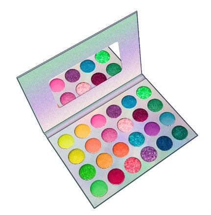 Glow Eyeshadow Palette – High Pigment Shimmer