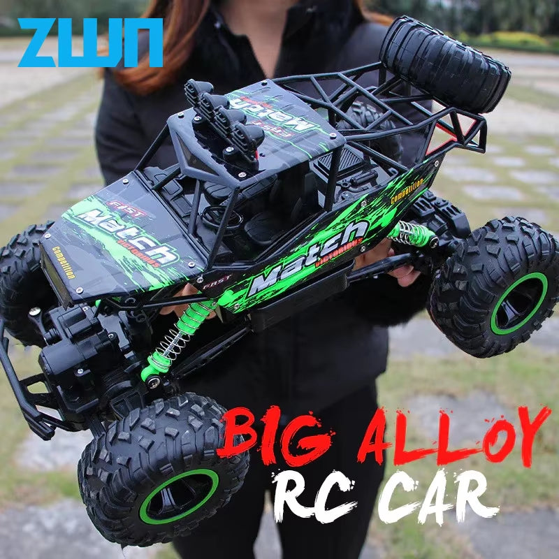 1:12 / 1:16 4WD RC Car with Led Lights 2.4G Radio Remote Control Cars Buggy Off-Road Control Trucks Boys Toys for Children